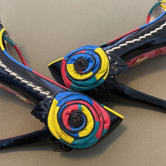 GORGEOUS BETSEY JOHNSON. Vero  Cuoio Open toe.  High heels womens shoes size 7” - Picture 10 of 15